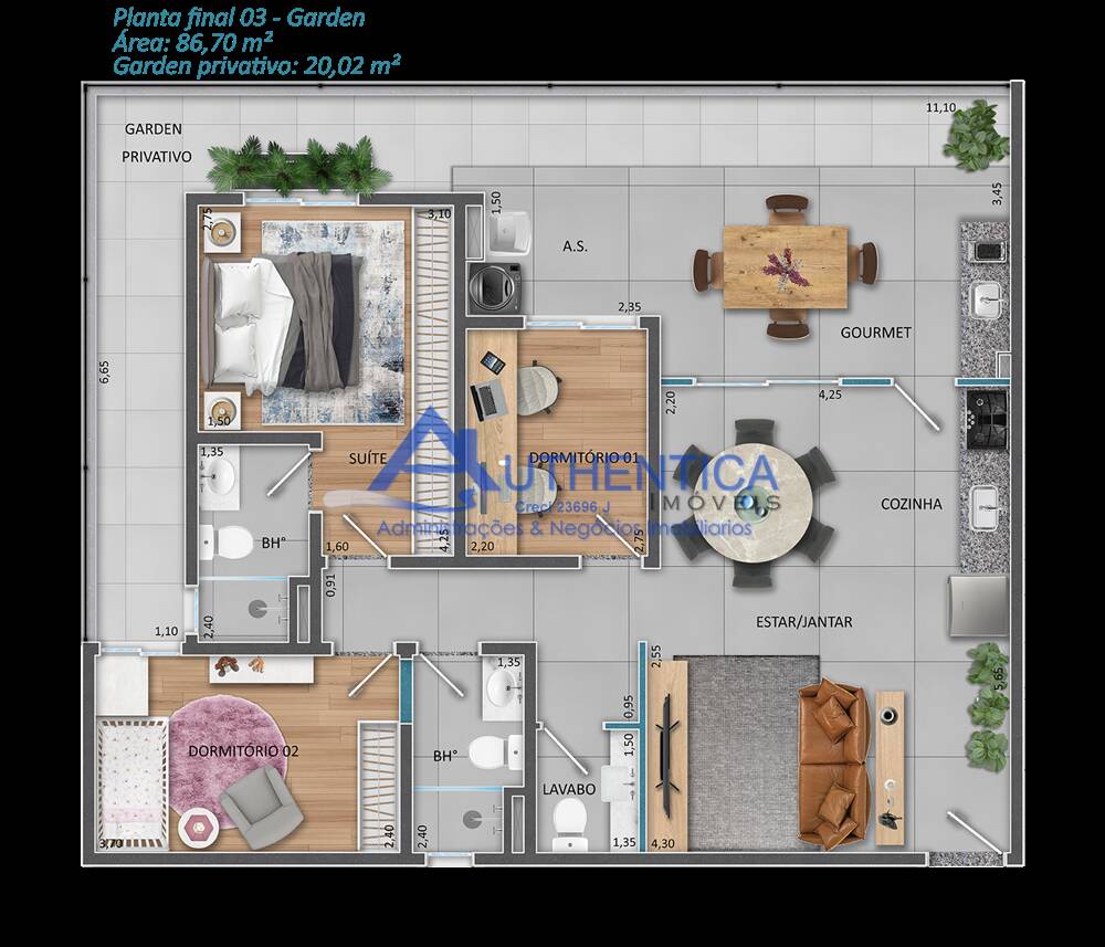 Apartamento, 3 quartos - Foto 18
