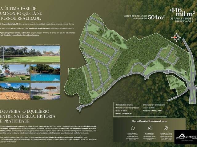 #1247 - Terreno em condomínio para Venda em Louveira - SP - 2